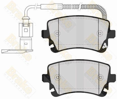 BRAKE ENGINEERING Jarrupala, levyjarru PA1585